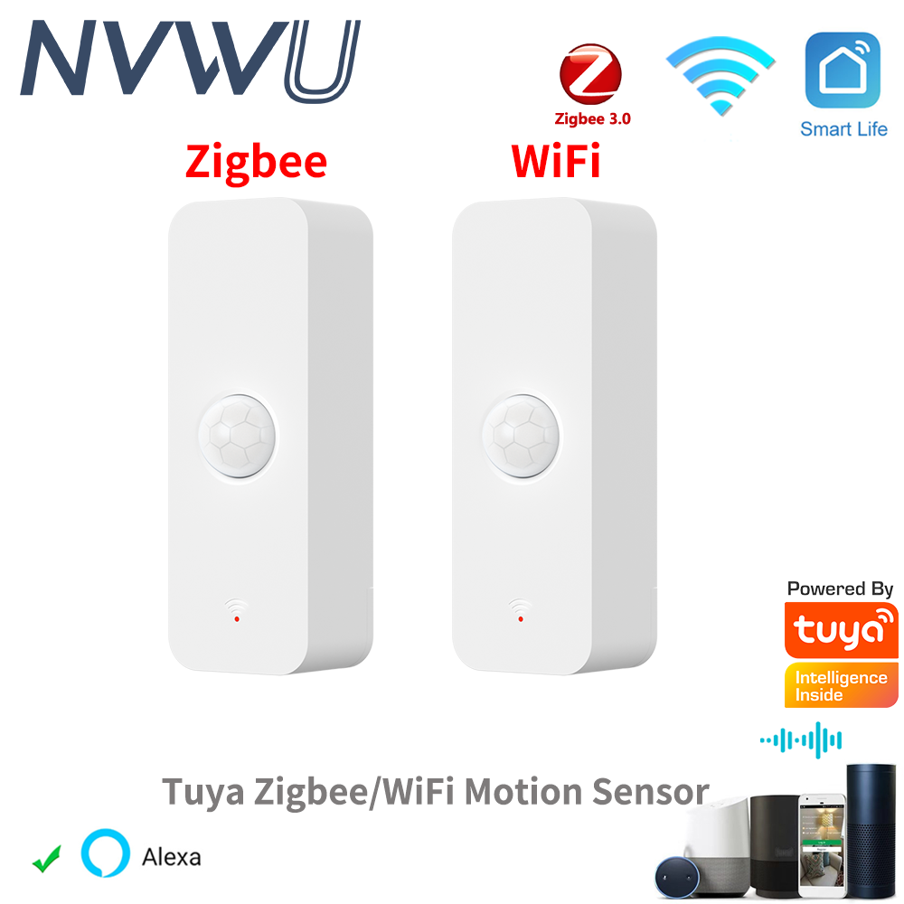 Smart Home Outdoor - Tuya WiFi Zigbee PIR Motion Sensor