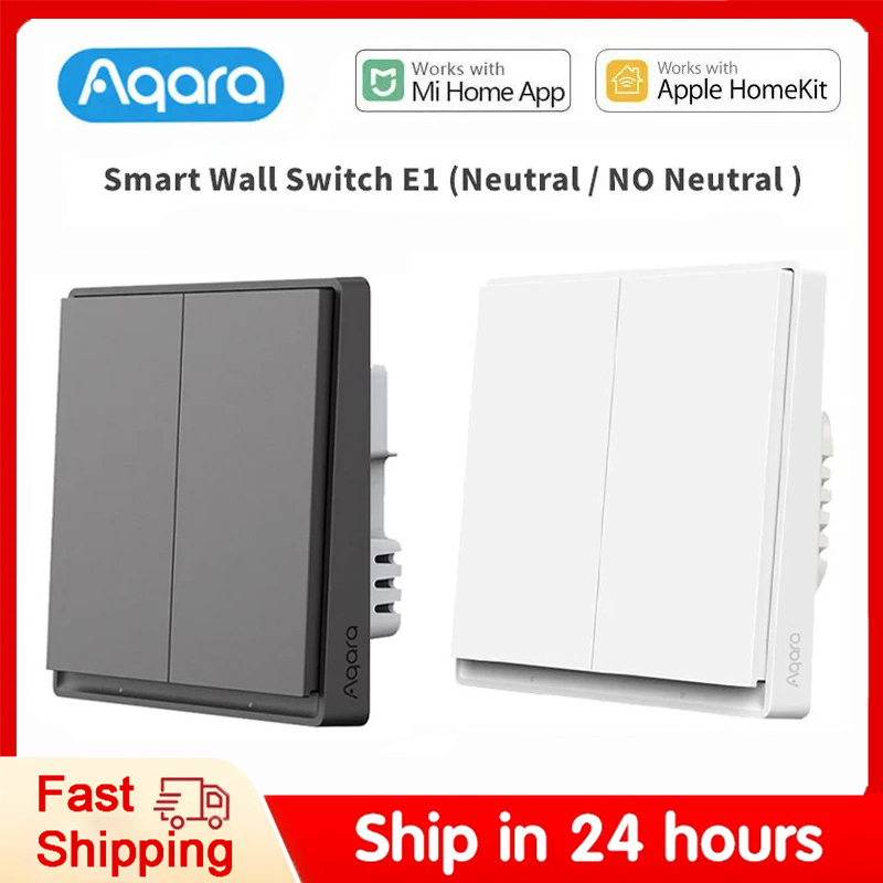Smart Home Zestaw - Original Aqara Smart Wall Switch E1