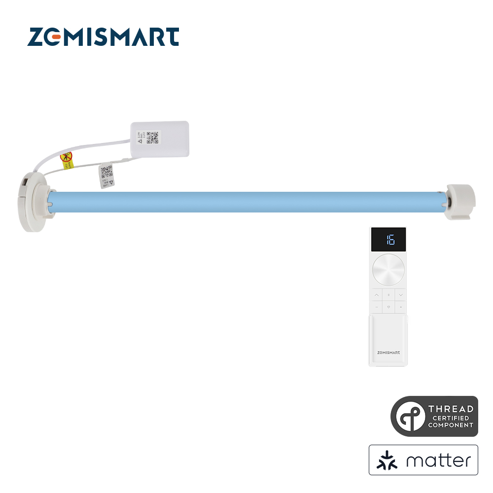 Smart Home Group - Zemismart Matter Thread Rechargeable Roller Shade