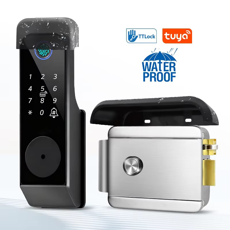 Smart Home Lock - Waterproof Fingerprint Lock Tuya Wifi Remote