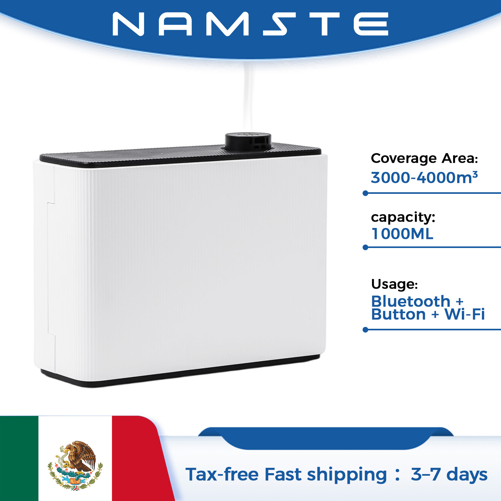 Smart Home Fragrance Diffuser - NAMSTE 1000ML Fragrance Diffuser Smart Scent