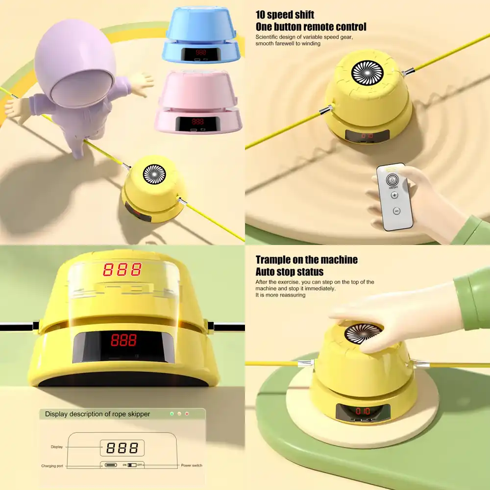 Smart Home Remote - WAP01 Smart Electric Skipping Rope Machine
