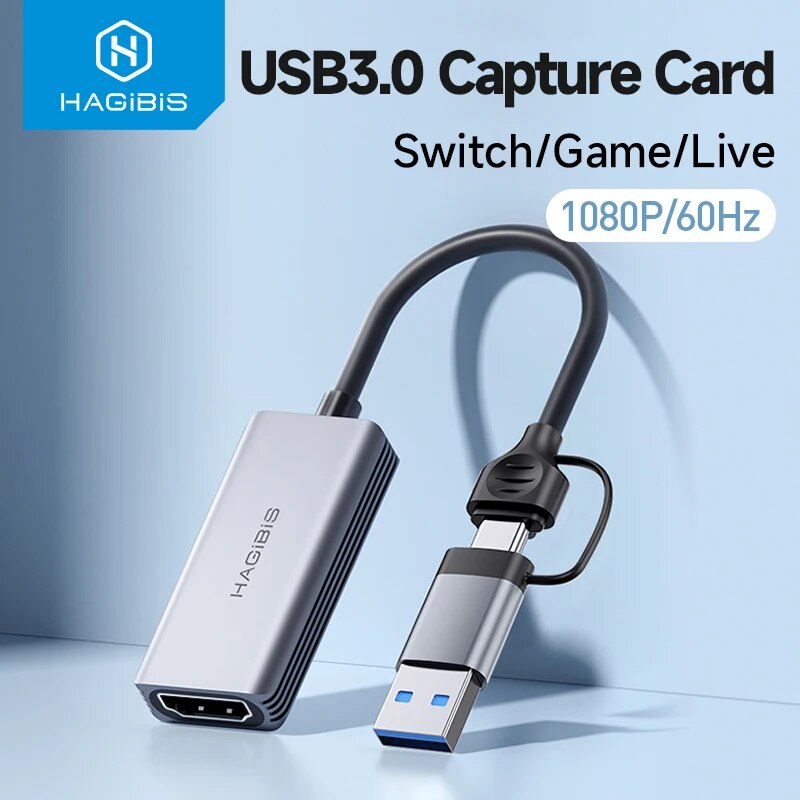 Smart Home Tablet - Hagibis USB 3.0 Video Capture Card