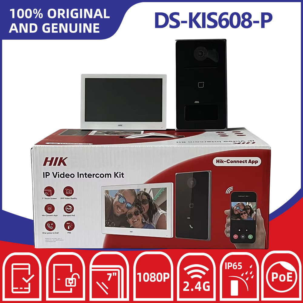 Smart Home Hikvision - Hikvision DS-KIS608-P IP Video Intercom Kit