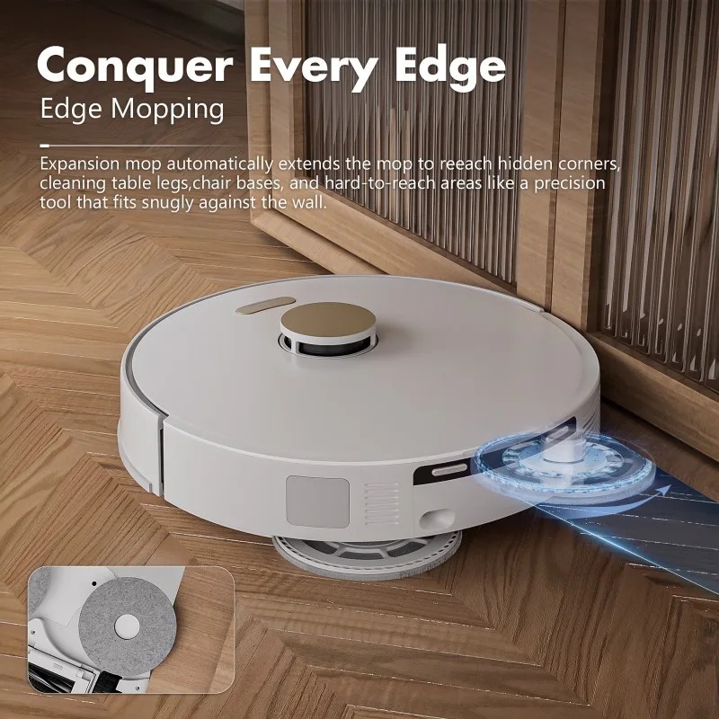 Smart Home Remote - Robotic Vacuum Cleaner, Wet Dry Mopping,