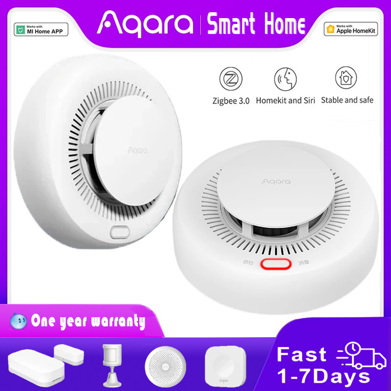 Smart Home Zestaw - New Aqara Smoke Detector Zigbee Smart