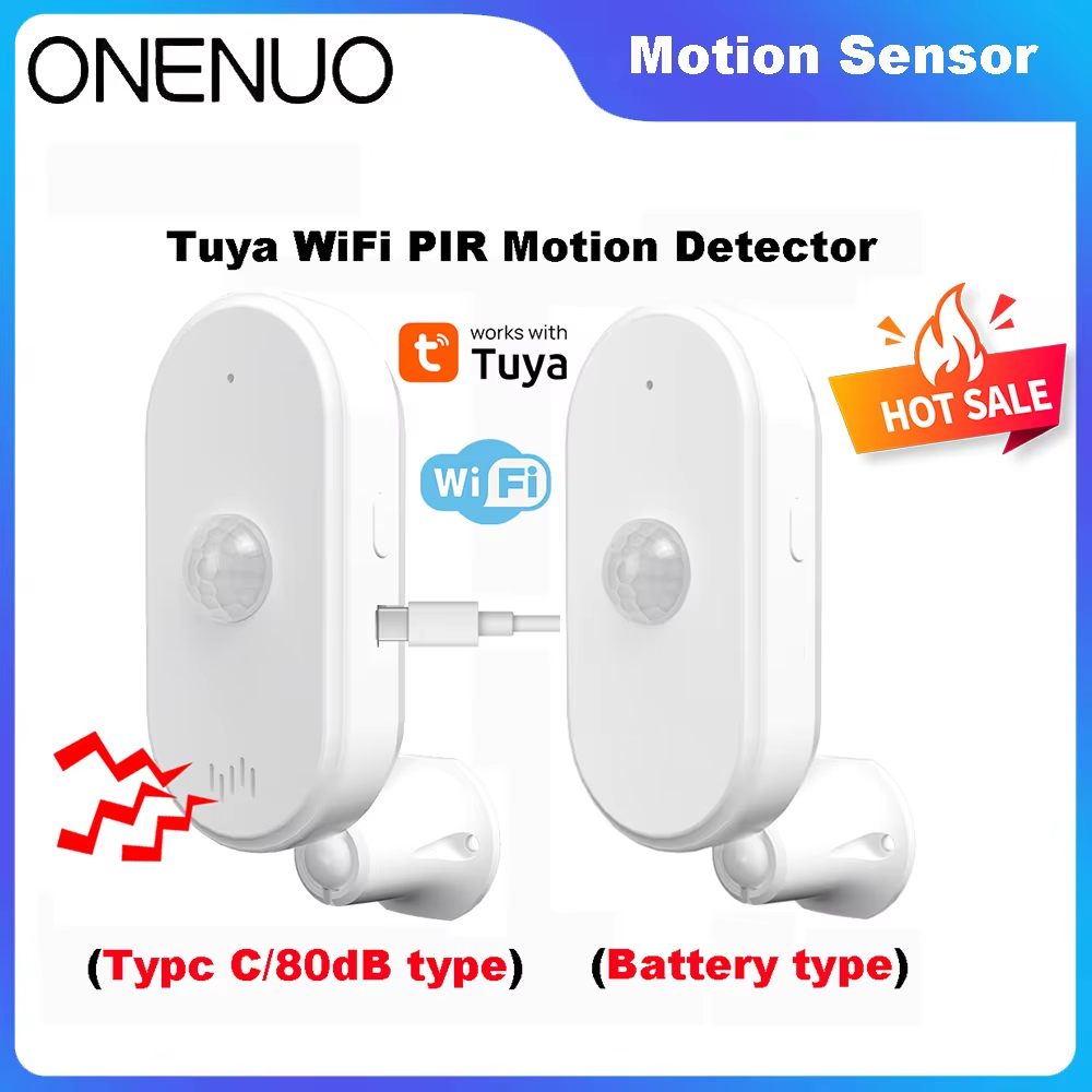 Smart Home Ir - Tuya WiFi PIR Motion Sensor Human