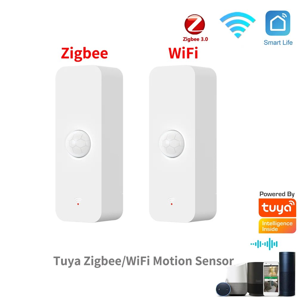 Smart Home Outdoor - Tuya WiFi Zigbee PIR Motion Sensor