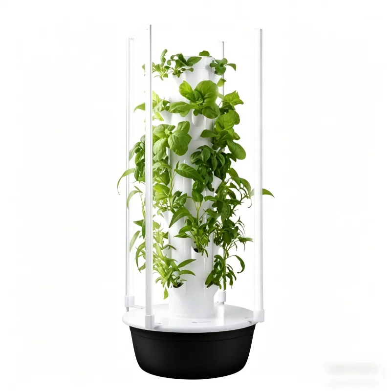 Smart Home Outdoor - SpaceTree Vertical Hydroponic Tower Smart Vegetable