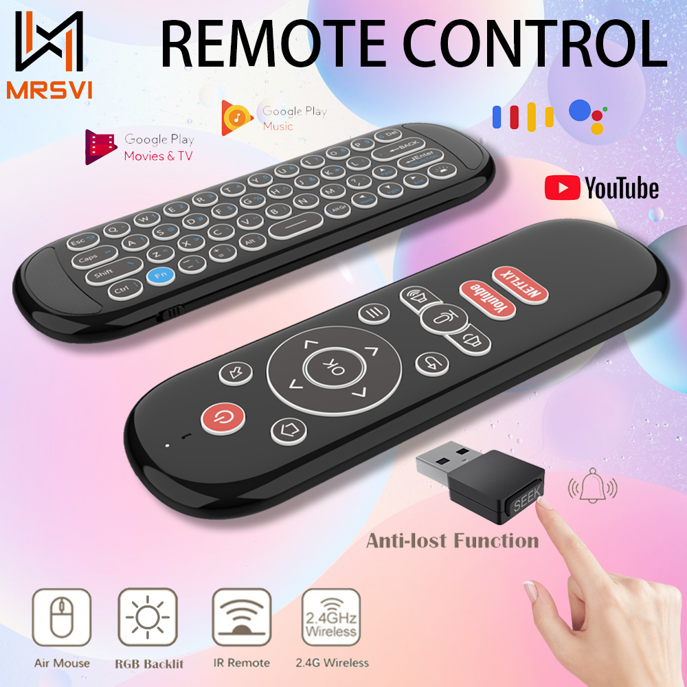 Smart Home Keyboard - W1 PLUS Air Mouse Remote Control