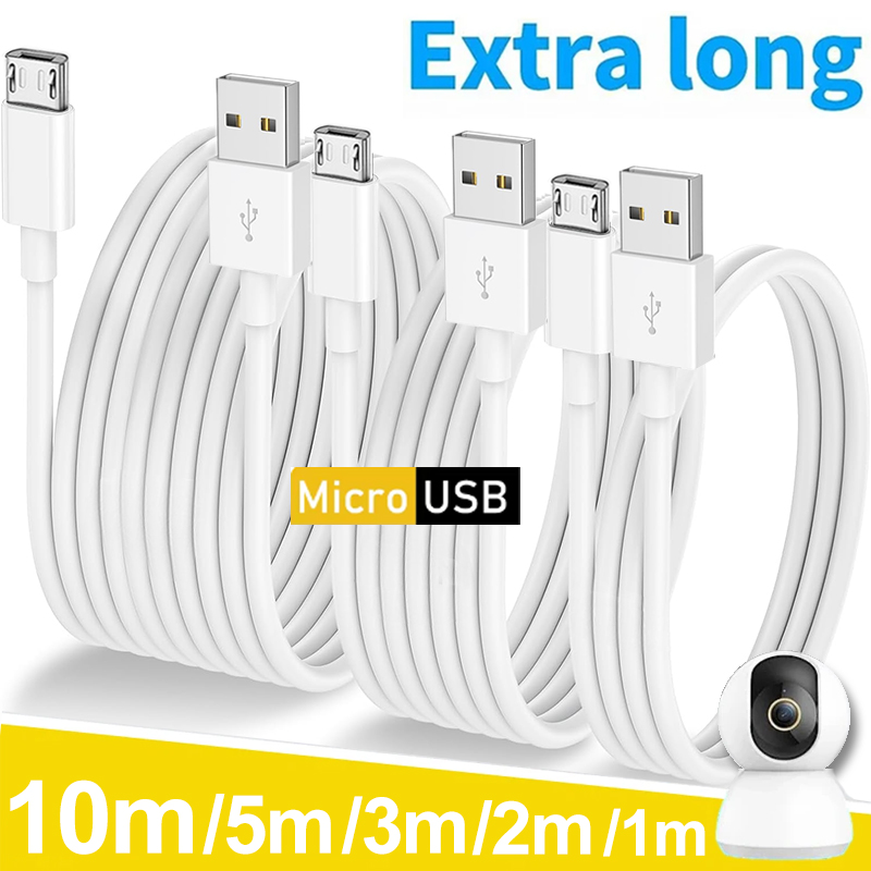 Smart Home Samsung - 1m/2m/3m/5m/10m Extra Long Micro Usb Fast