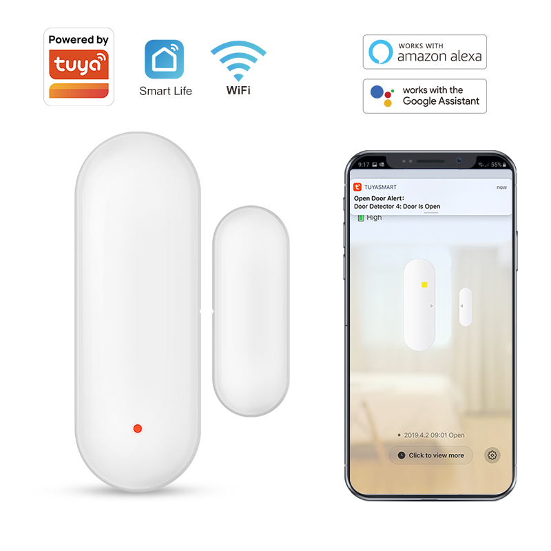 Smart Home Outdoor - Tuya Smart WiFi Door Sensor Smart