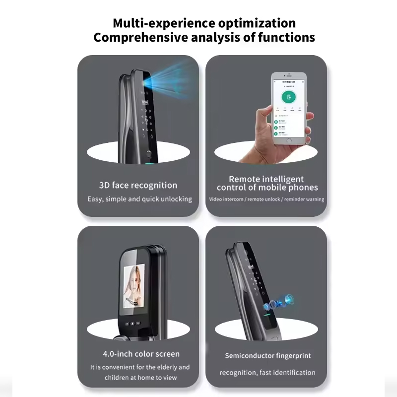 HX5 Smart Door Lock 3D Face Re - Smart Home Lock 评论和价格