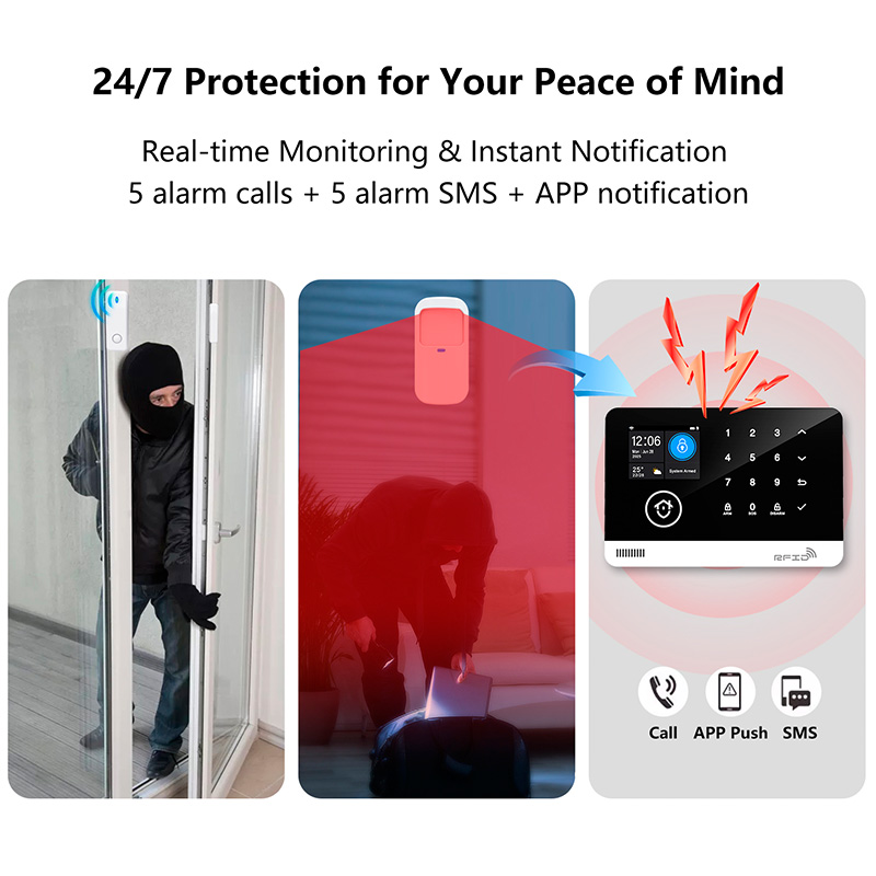 Alarm System for Home Tuya WIF - Smart Home Keyboard 评论和价格