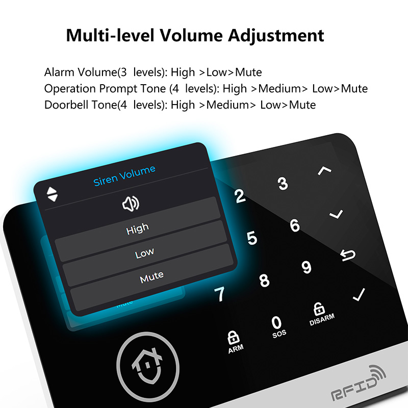 Alarm System for Home Tuya WIF - Smart Home Keyboard 评论和价格