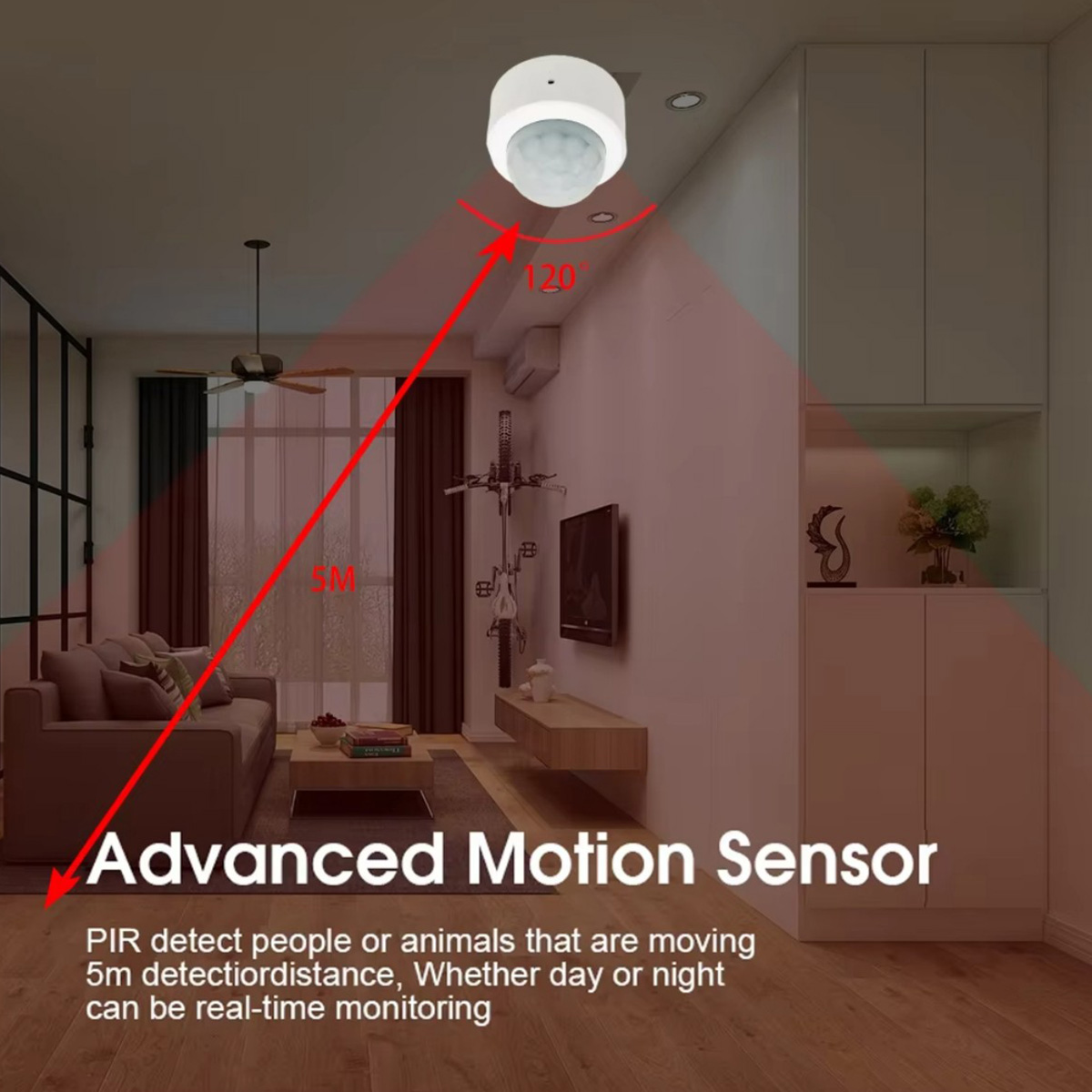 Zigbee PIR Motion Sensor Human - Smart Home Ir 评论和价格