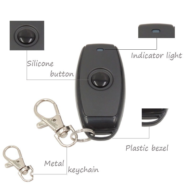 433mhz DC 3.6V 6V 12V 24V 1CH  - Smart Home Remote 评论和价格
