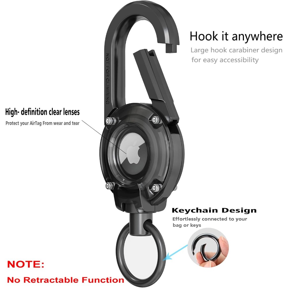 For AirTag Holder Keychain,All - Smart Home Iot 评论和价格