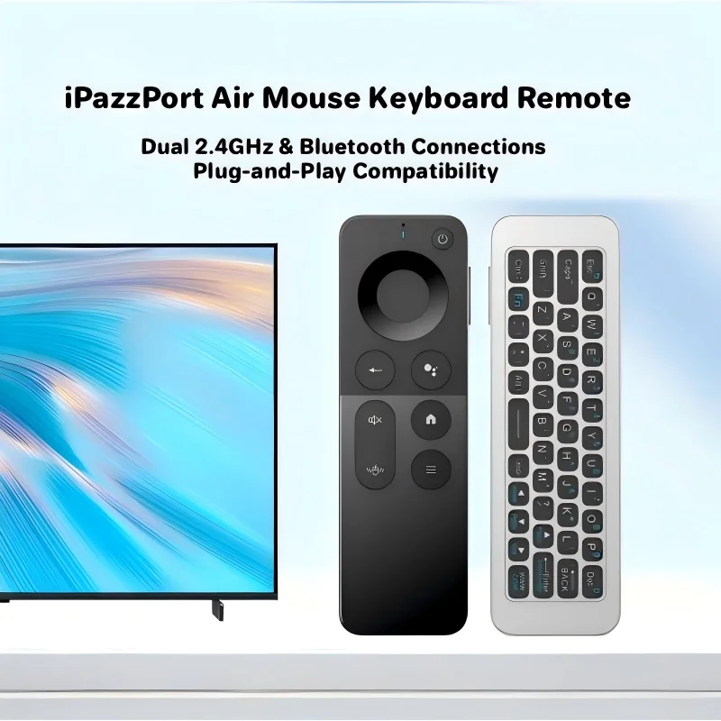 IPazzPort 2.4G & Bluetooth Min - Smart Home Keyboard 评论和价格