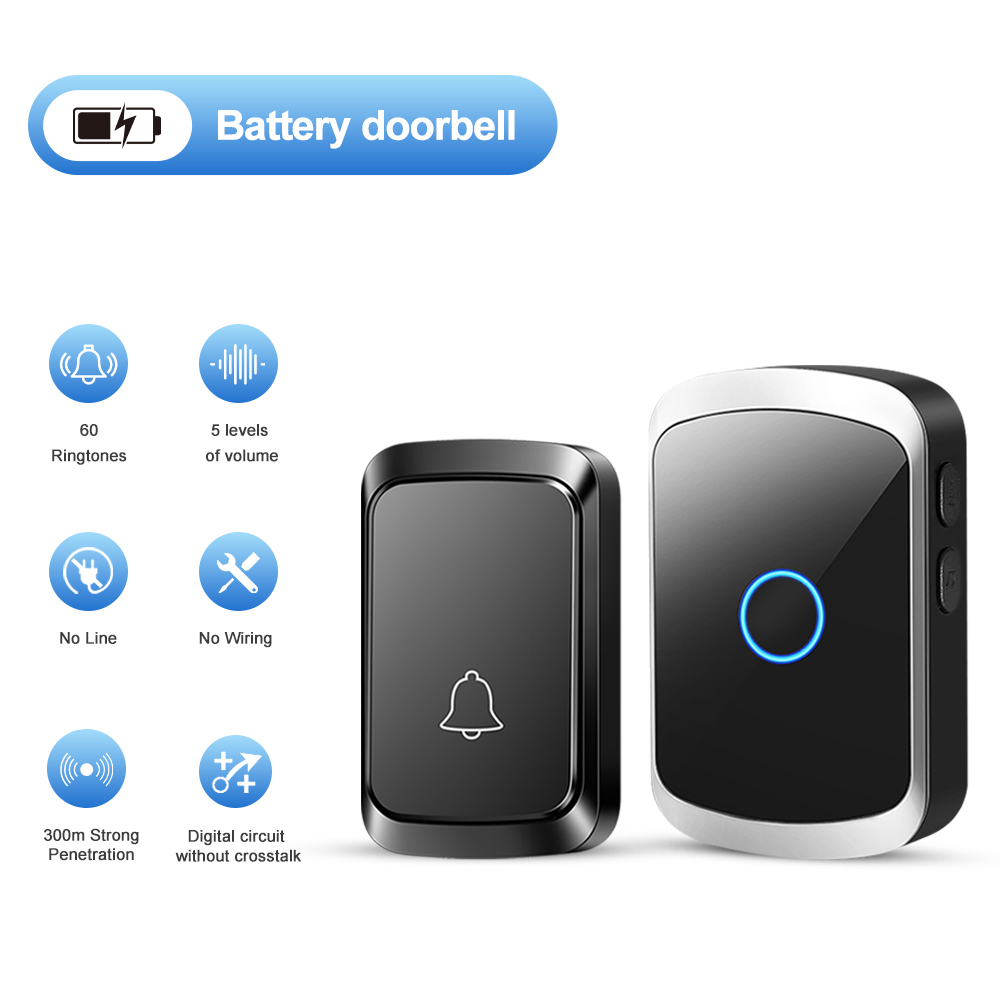 Smart Wireless Doorbell Door C - Smart Home Theater 评论和价格