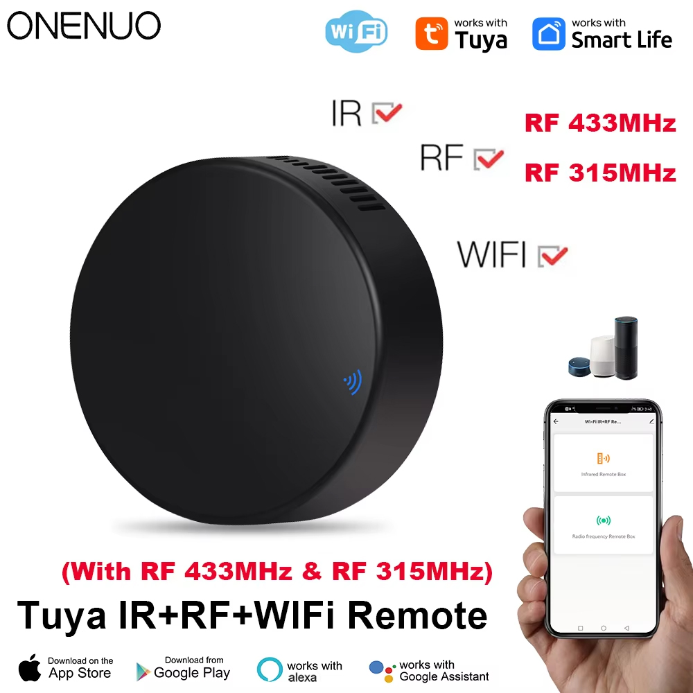 Tuya WiFi RF IR Remote Control - Smart Home Ir 评论和价格