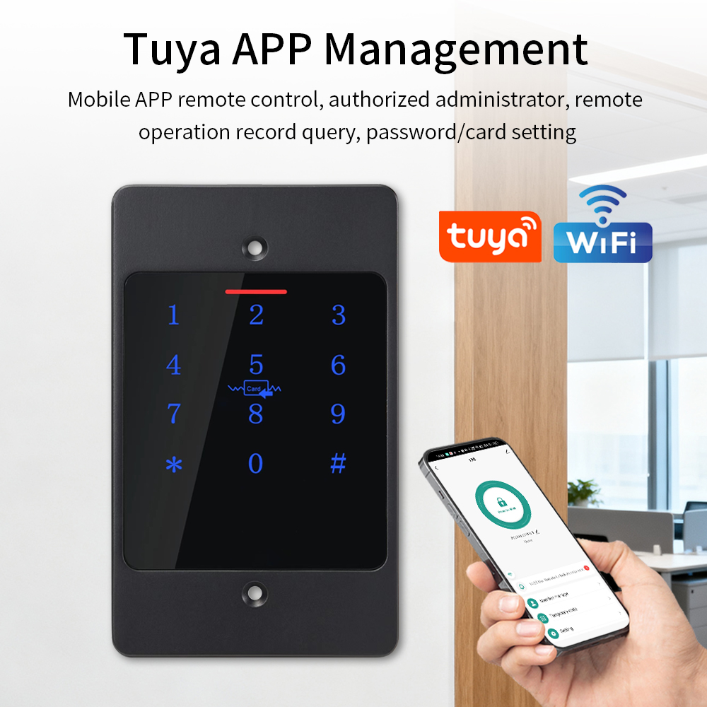WiFi Tuya Smart Door Lock Keyb - Smart Home Keyboard 评论和价格