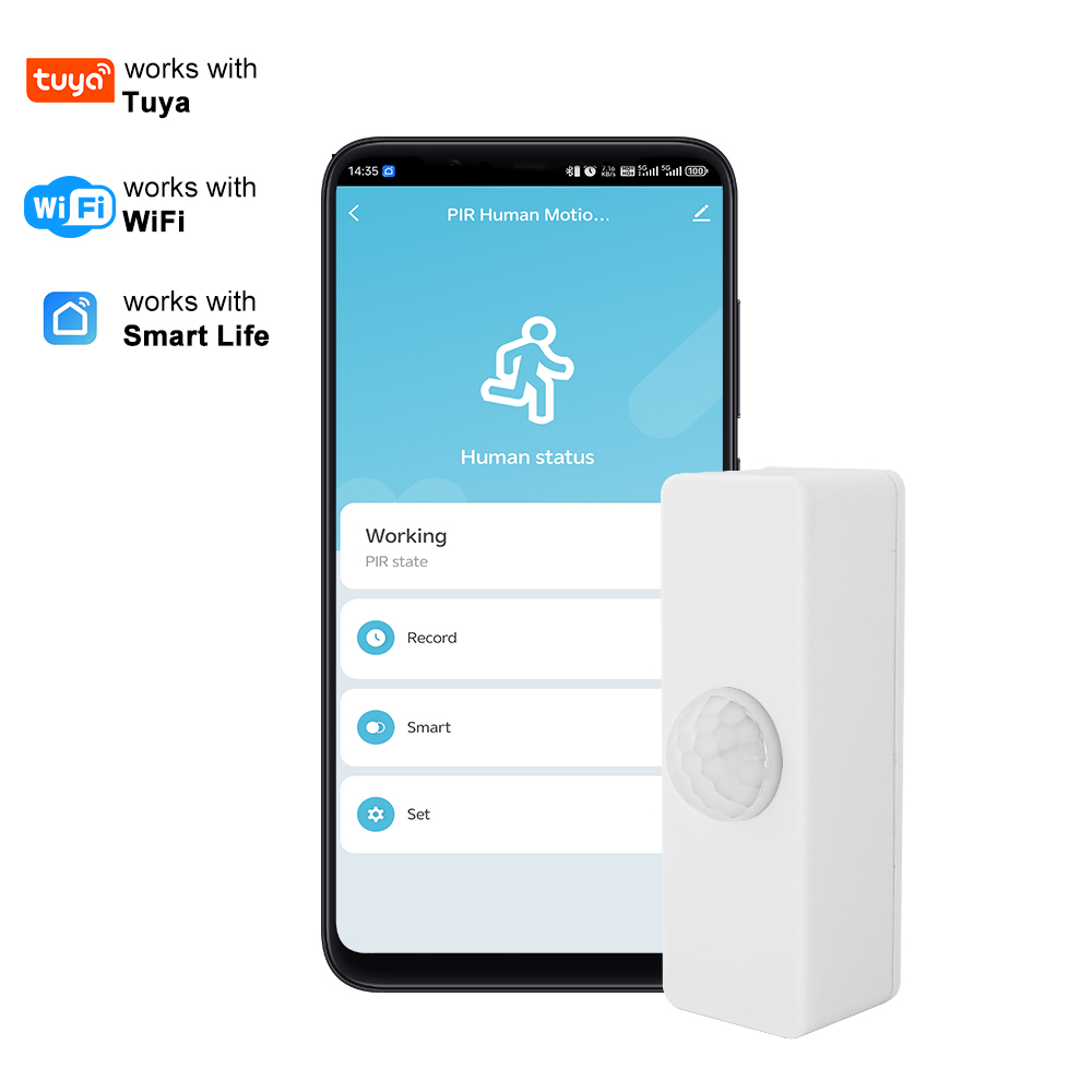 Tuya Smart PIR Motion Sensor S - Smart Home Ir 评论和价格