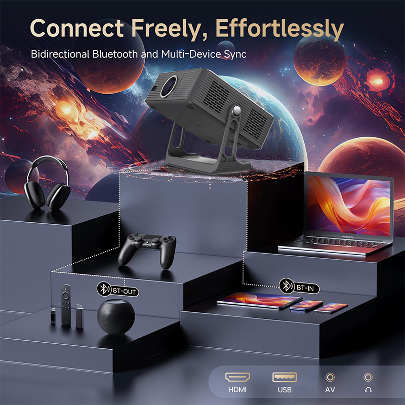 Tripsky Smart Projector Wirele - Smart Home Theater 评论和价格
