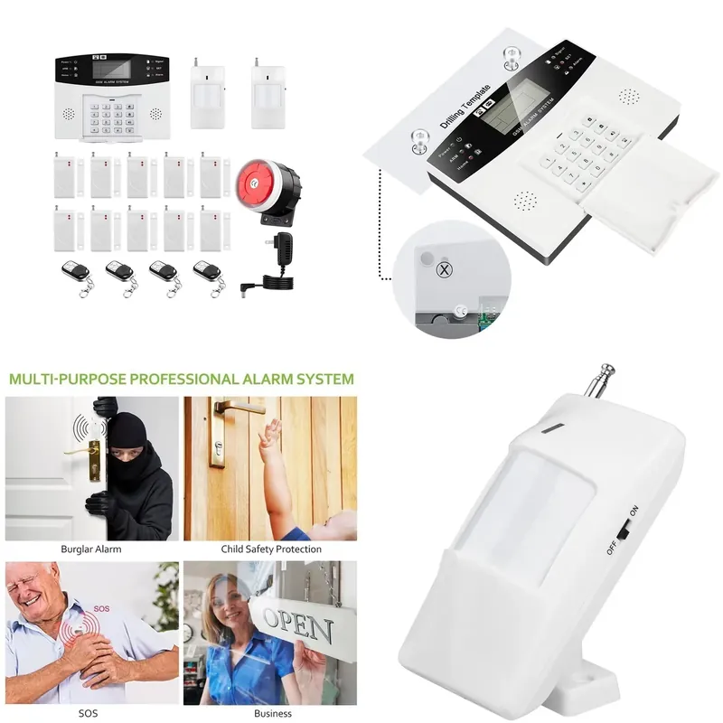House Burglar Alarm Kit Auto D - Smart Home Remote 评论和价格