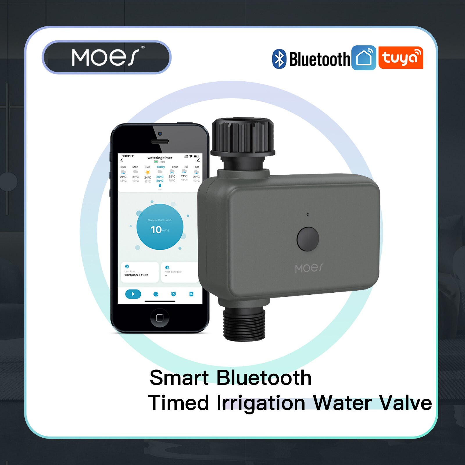 Moes Smart Tuya Bluetooth Wate - Smart Home Iot 评论和价格