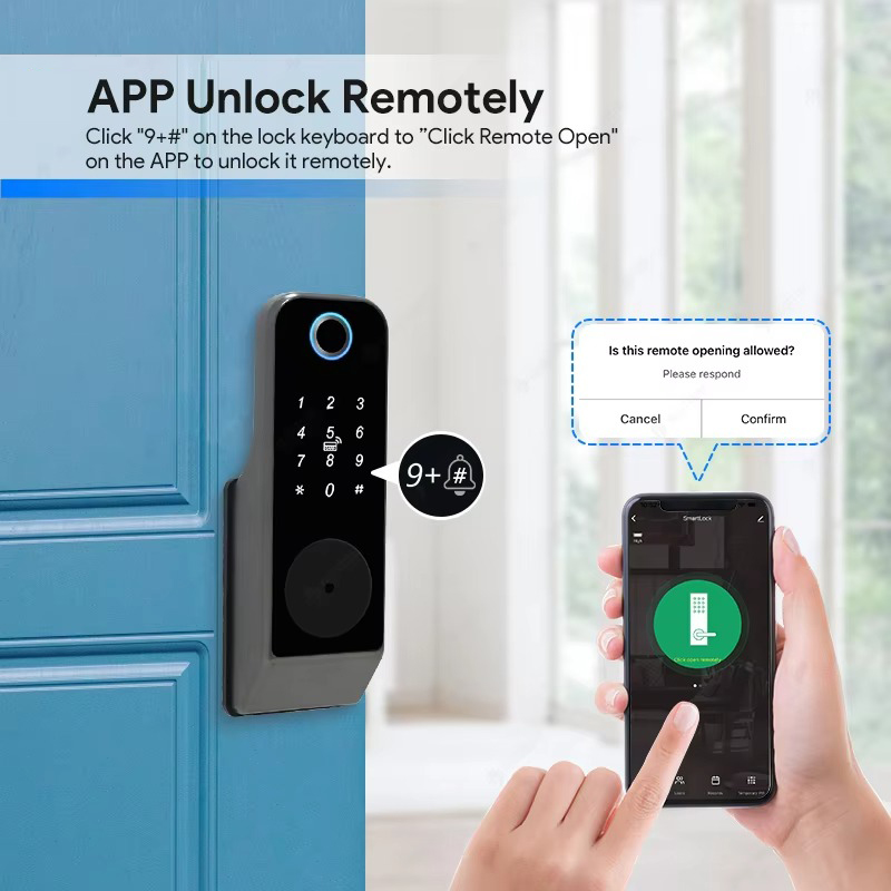 Waterproof Fingerprint Lock Tu - Smart Home Lock 评论和价格