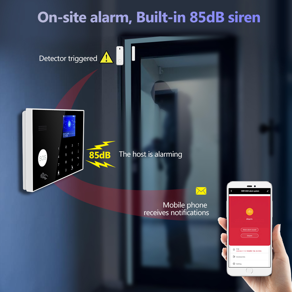 KERUI WiFi+4G Home Alarm with  - Smart Home Keyboard 评论和价格