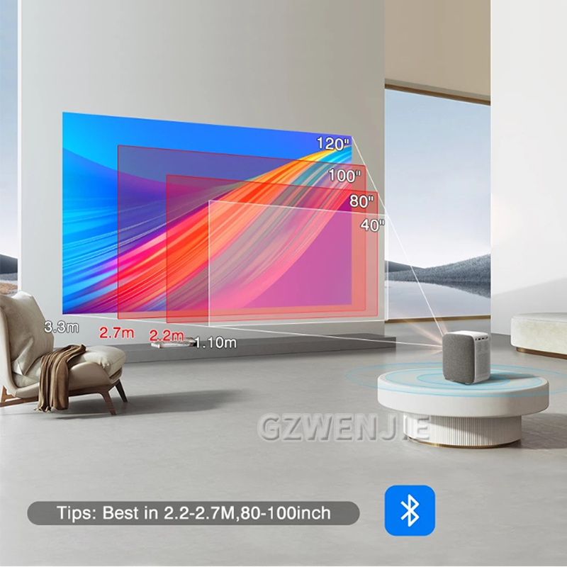 H6 Mini Projector LED 1080P Fu - Smart Home Theater 评论和价格