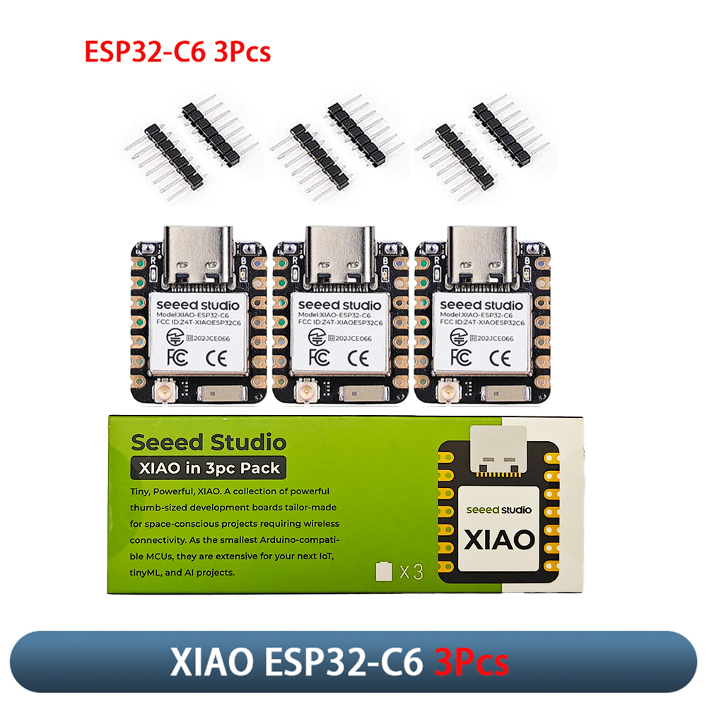 XIAO ESP32-C6 3Pcs Development - Smart Home Iot 评论和价格