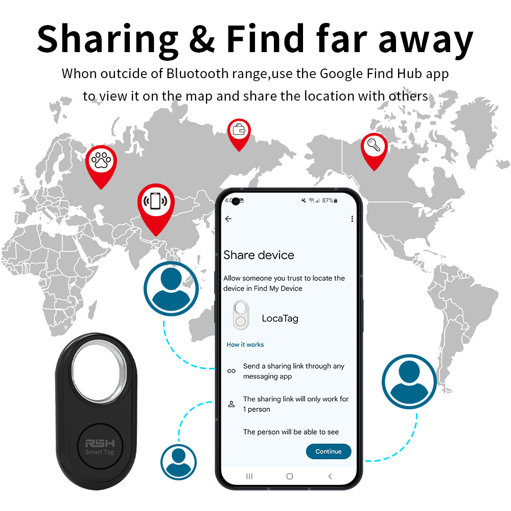 RSH 4PCS GPS Tracker for Samsu - Smart Home Samsung 评论和价格