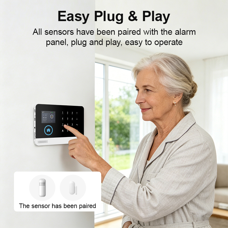 PGST WIFI GSM Smart Home Secur - Smart Home Keyboard 评论和价格