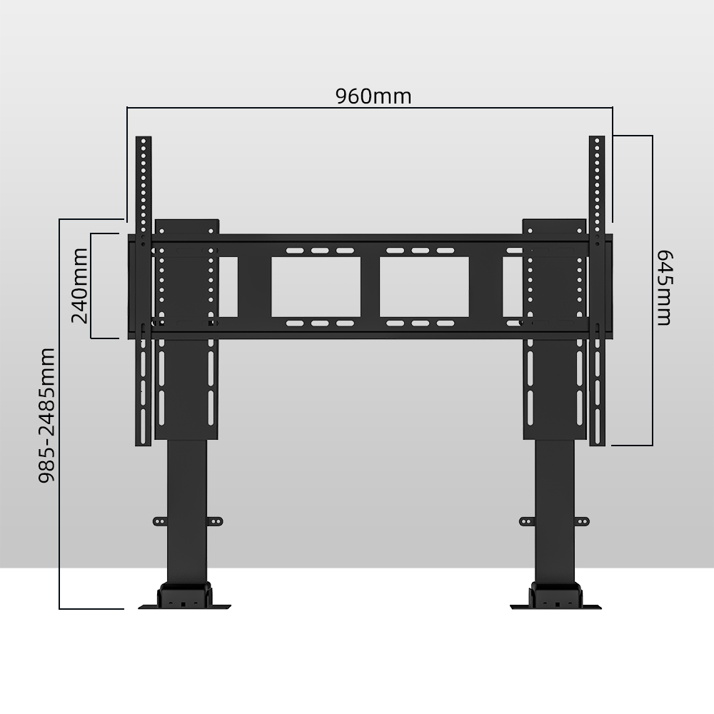 Electric Height Adjustable 65- - Smart Home Theater 评论和价格