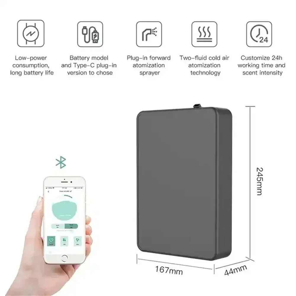500ML Capacity Fragrance Diffu - Smart Home Fragrance Diffuser 评论和价格