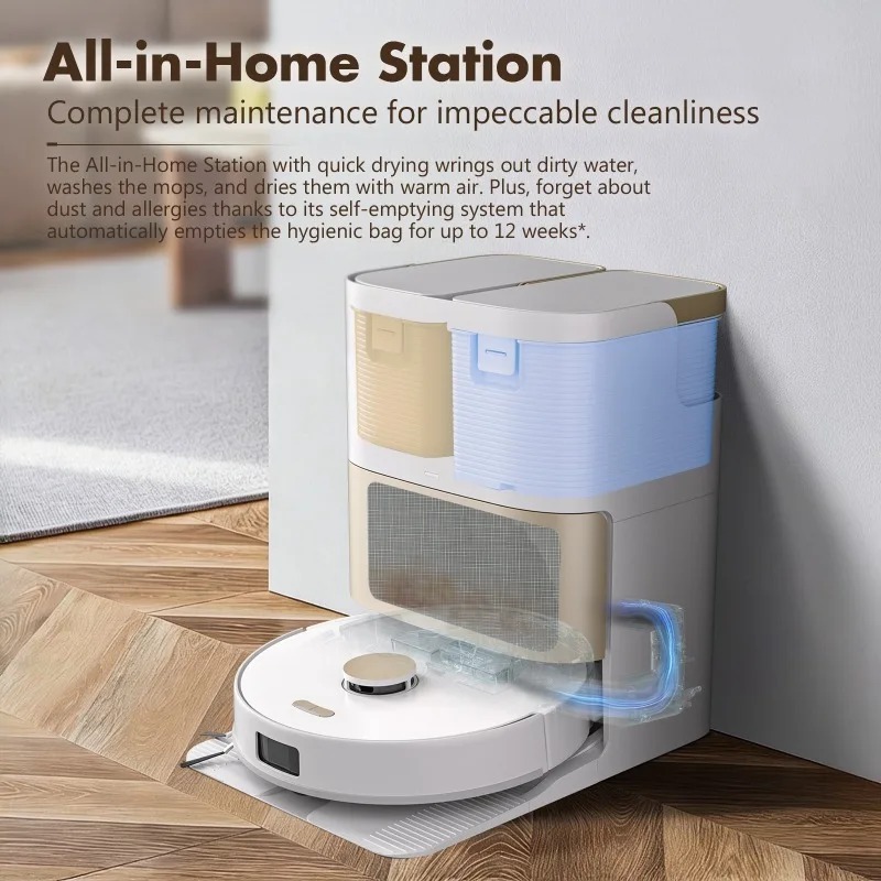 Robotic Vacuum Cleaner, Wet Dr - Smart Home Remote 评论和价格