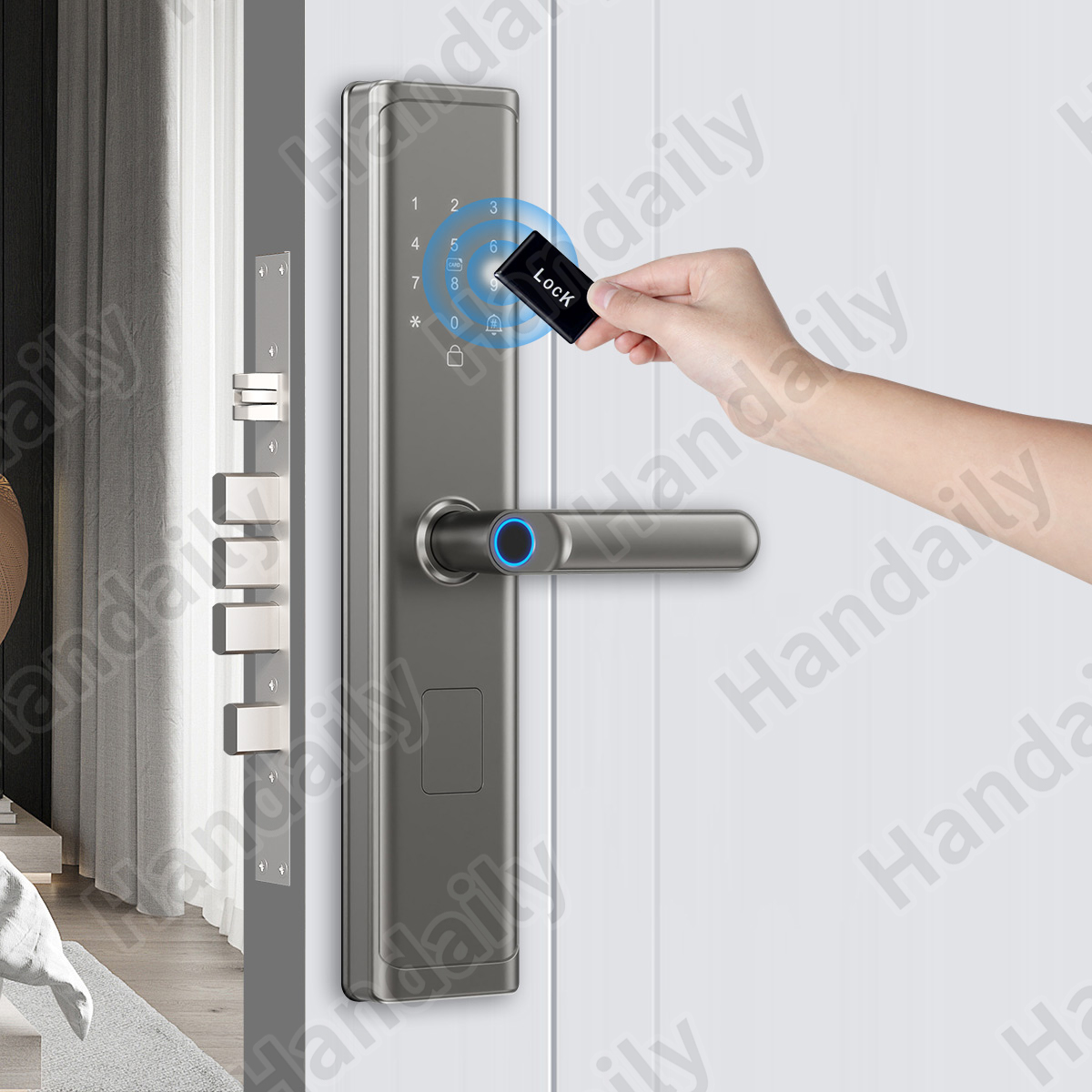 Tuya Wifi TTlock App Fingerpri - Smart Home Lock 评论和价格