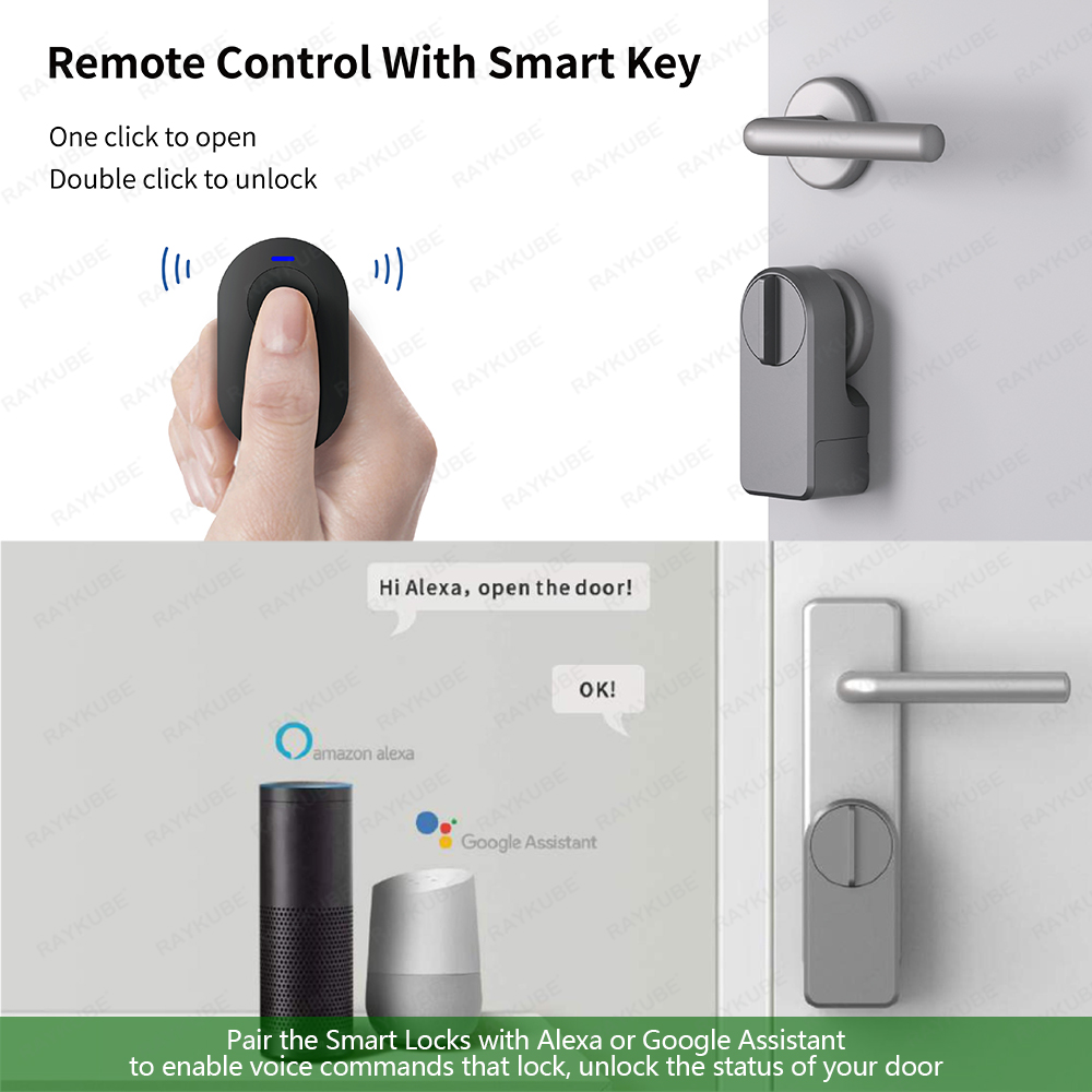 RAYKUBE A1 Pro Tuya BEL Smart  - Smart Home Lock 评论和价格