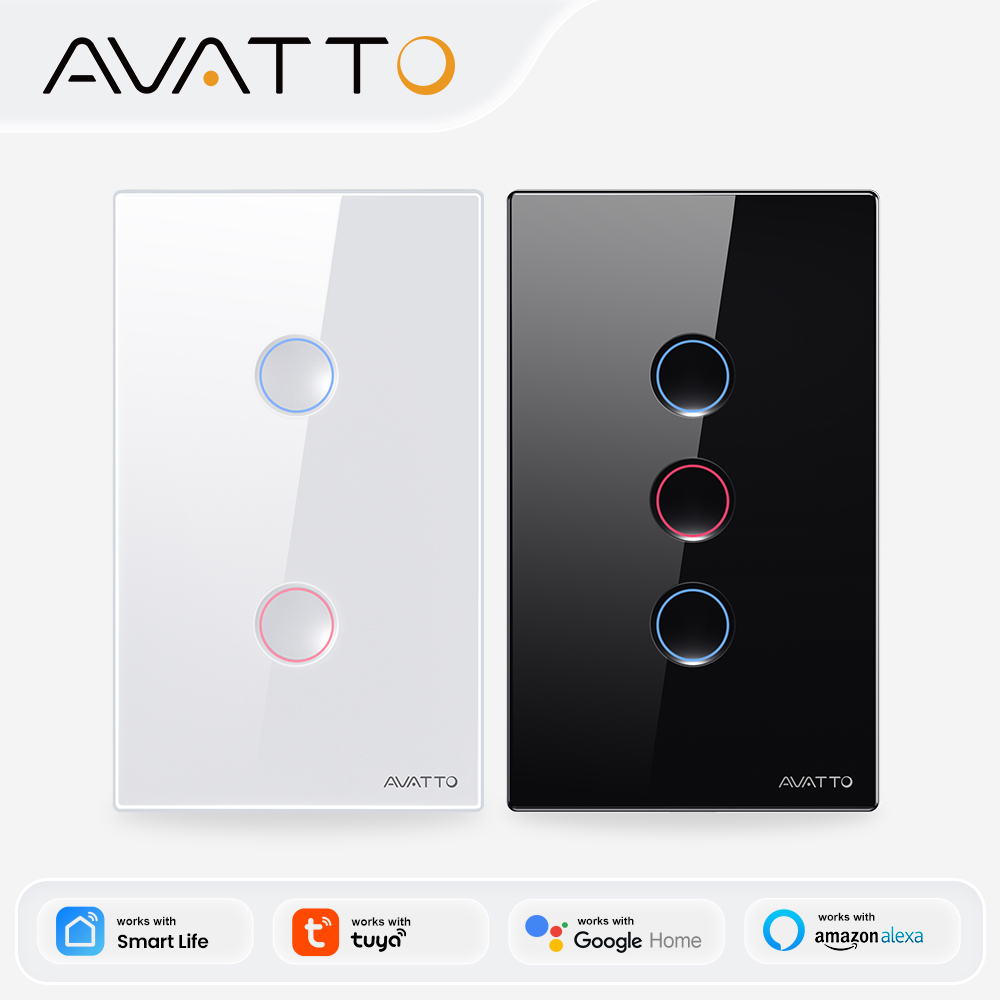 AVATTO 1/2/3/4 Gang ZigBee Sma - Smart Home Remote 评论和价格