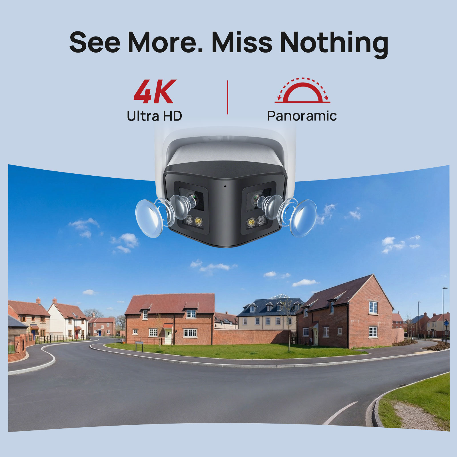 Vikylin 8MP Panoramic Smart Du - Smart Home Hikvision 评论和价格
