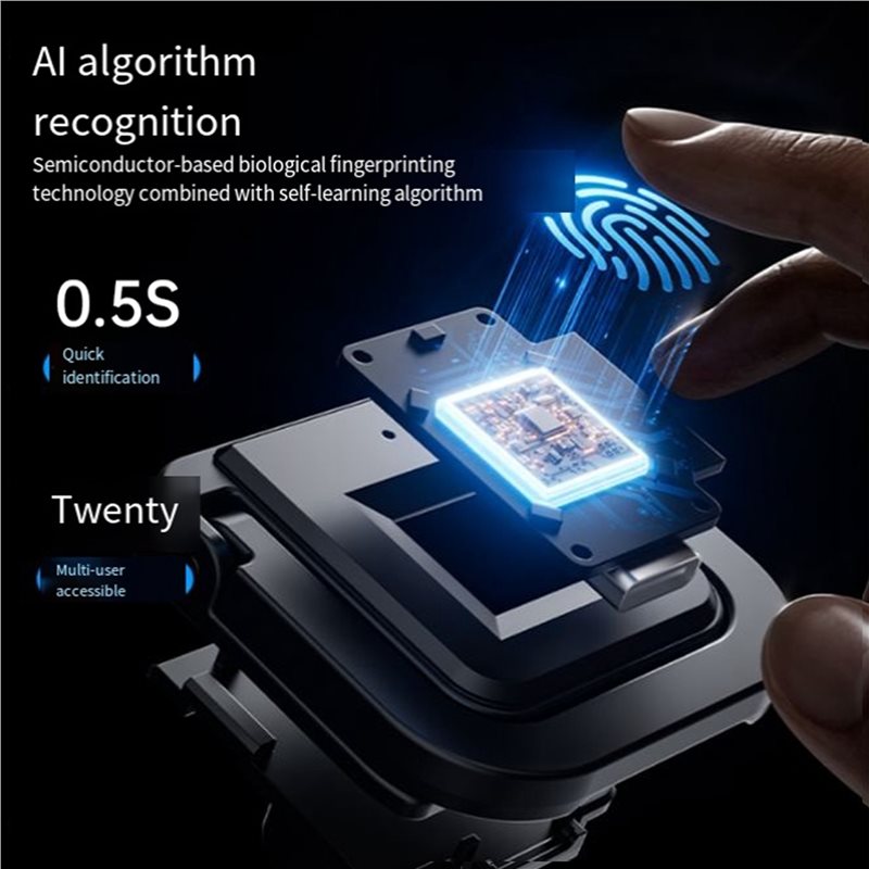 AA84 3X Smart Drawer Fingerpri - Smart Home Lock 评论和价格