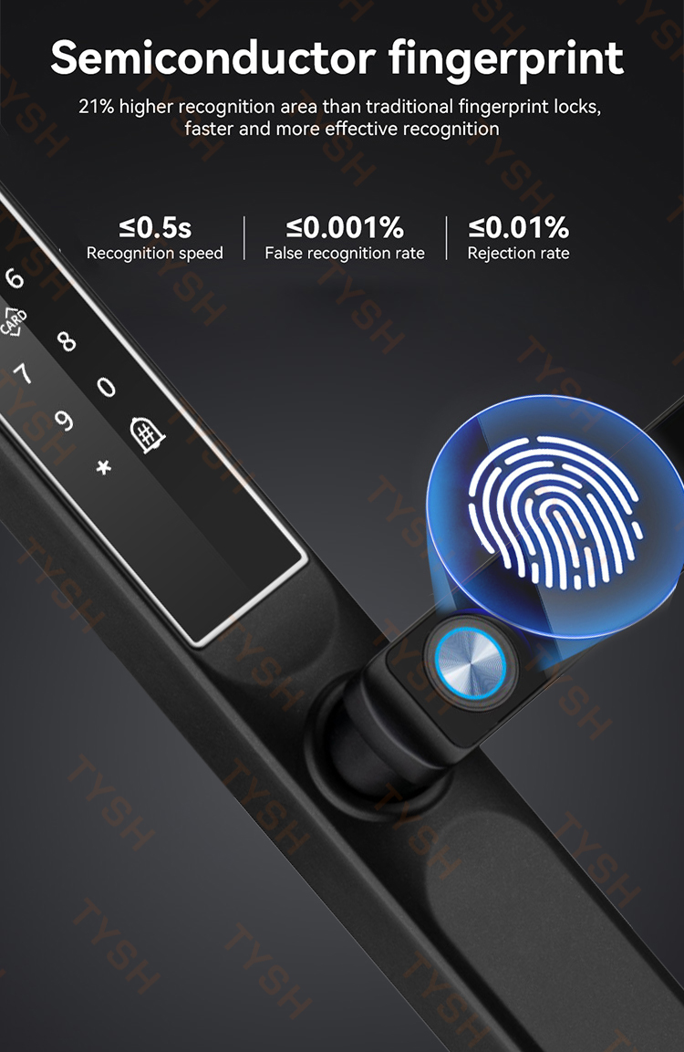 Tuya App Fingerprint Door Lock - Smart Home Lock 评论和价格