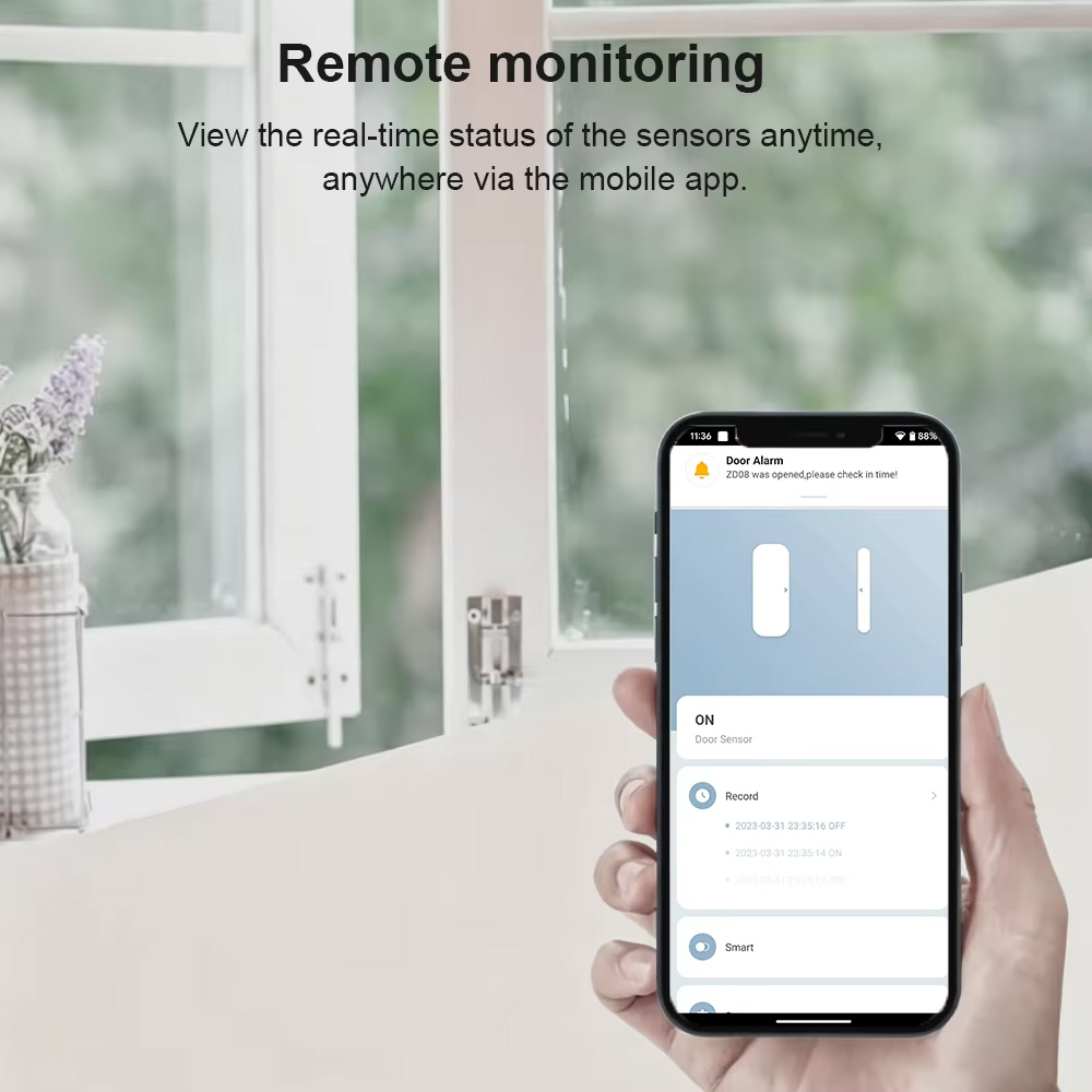 Zigbee 3.0 Door Window Sensor  - Smart Home Tablet 评论和价格