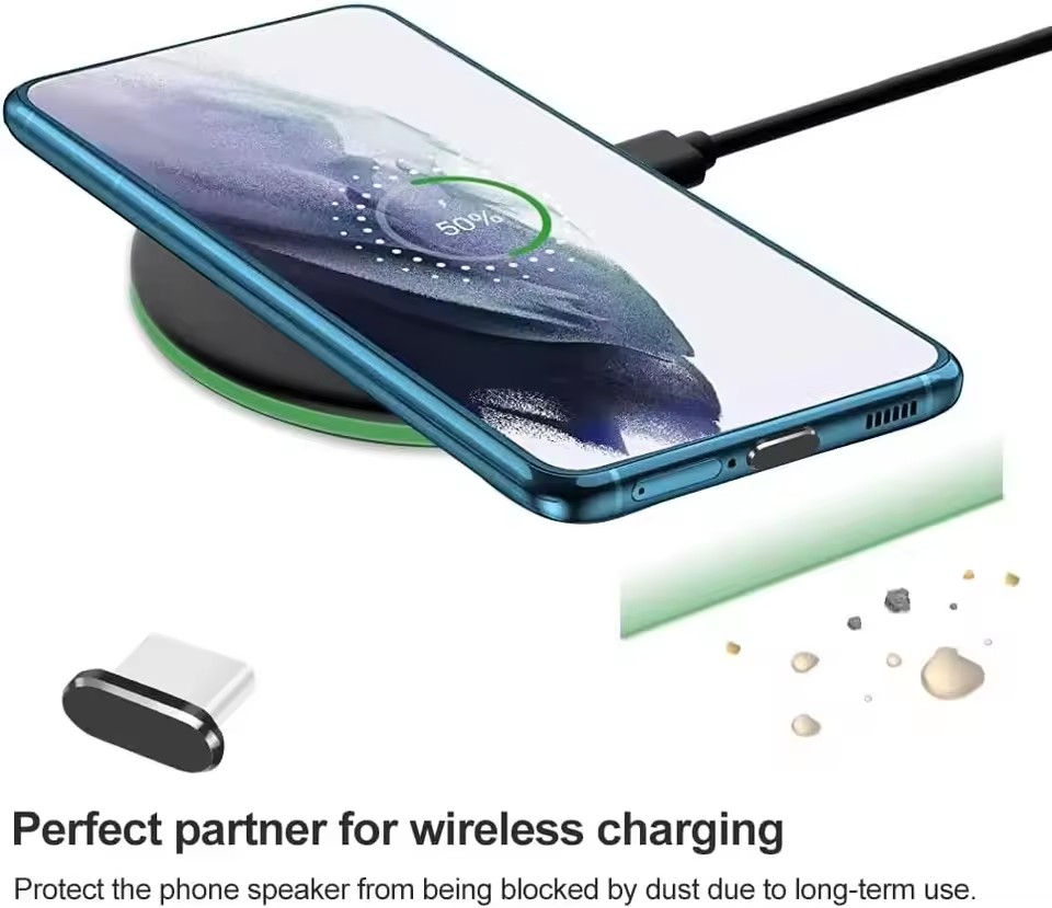 4Pcs USB C Dust Plug With Clea - Smart Home Samsung 评论和价格