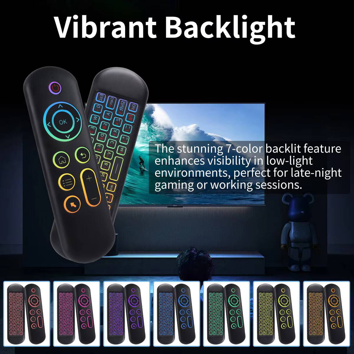 Bluetooth 2.4G Dual Mode Mini  - Smart Home Keyboard 评论和价格
