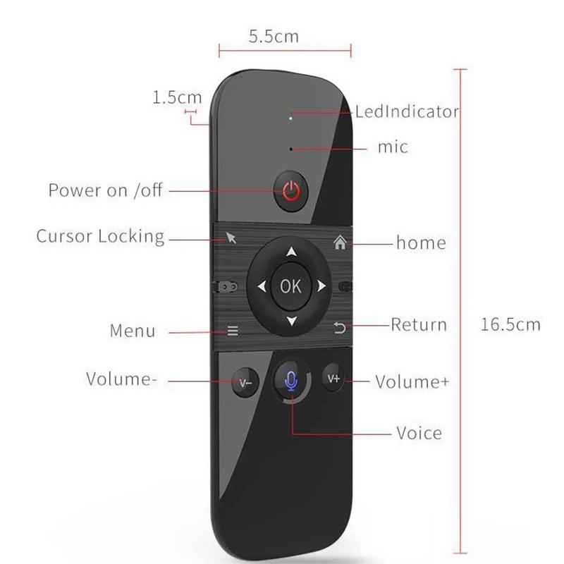 M8 Air Mouse Voice Remote Cont - Smart Home Keyboard 评论和价格