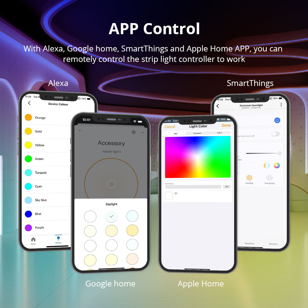 Zemismart Matter Led Light Str - Smart Home Group 评论和价格